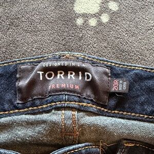Torrid Premium Denim in Dark Blue